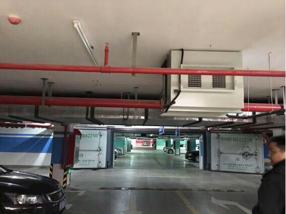車(chē)庫吊頂除濕機